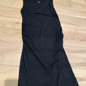 Maternity Black Sleeveless Maxi Dress